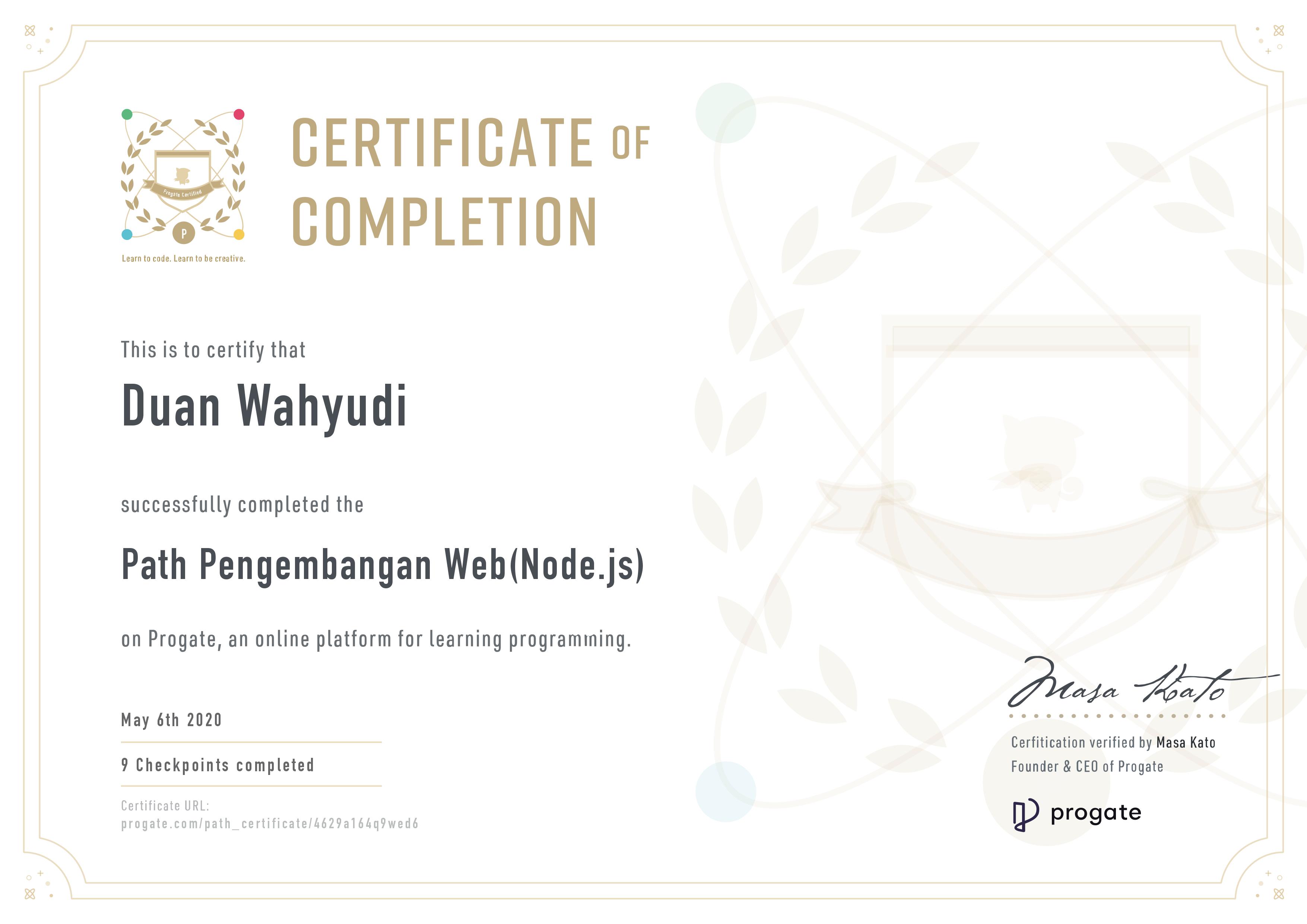 Duan Wahyudi